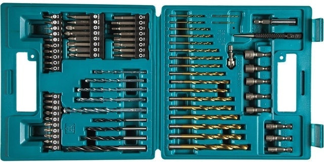 Makita 75 PC Metric Drill and Screw Bit Set 1