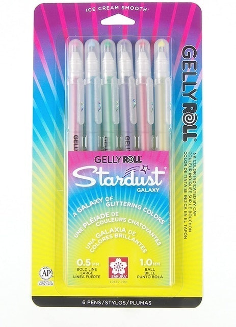 Sakura Stardust Galaxy Pen Set 1