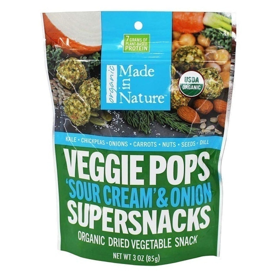 Made in Nature Veggie Pops Supersnacks Image 1