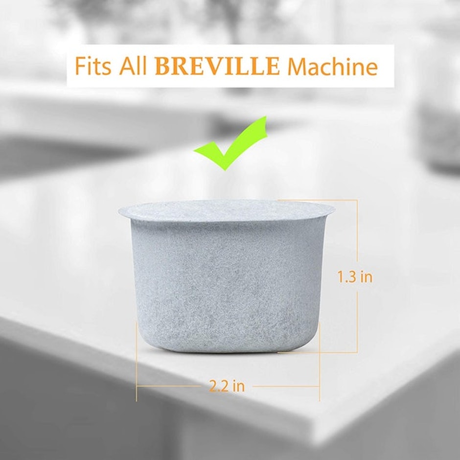 Breville BWF100 Compatible Water Filters (Activated Charcoal) Image 2