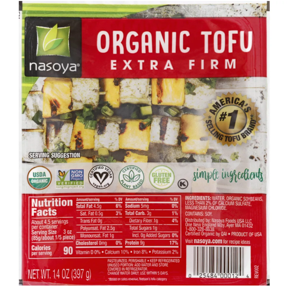 Nasoya Organic Extra Firm Tofu Image 1