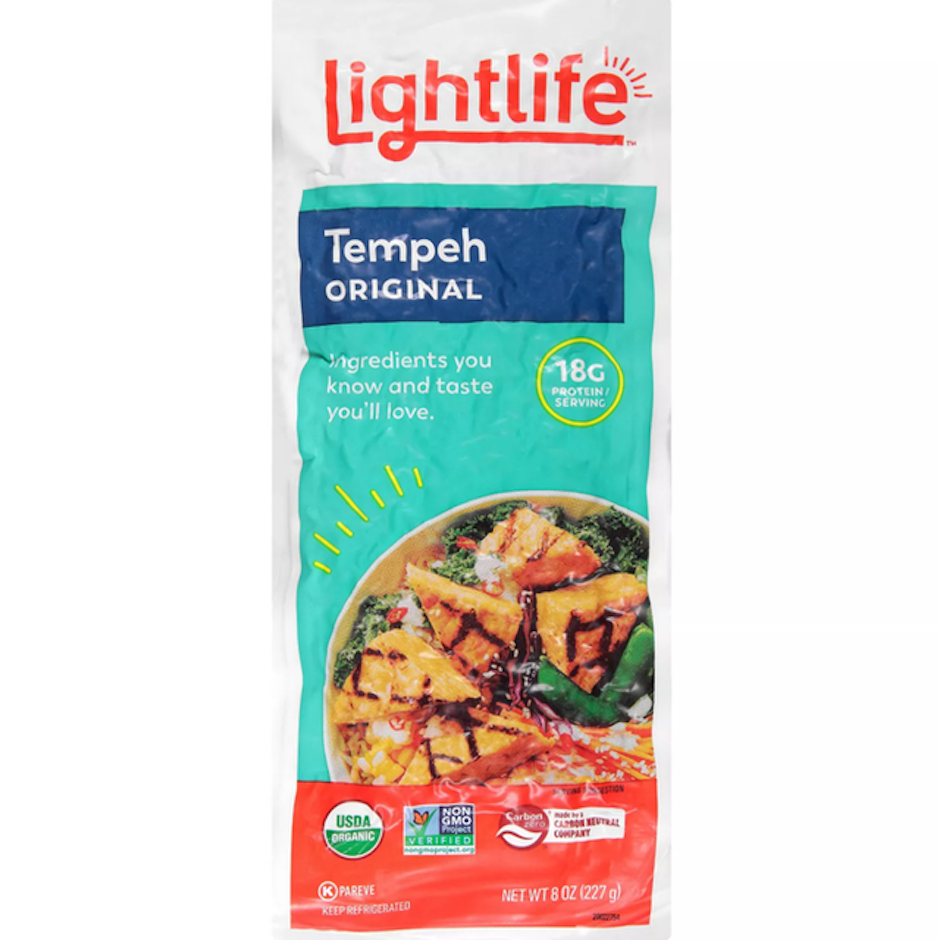 Lightlife Organic Vegan Tempeh Original Image 1