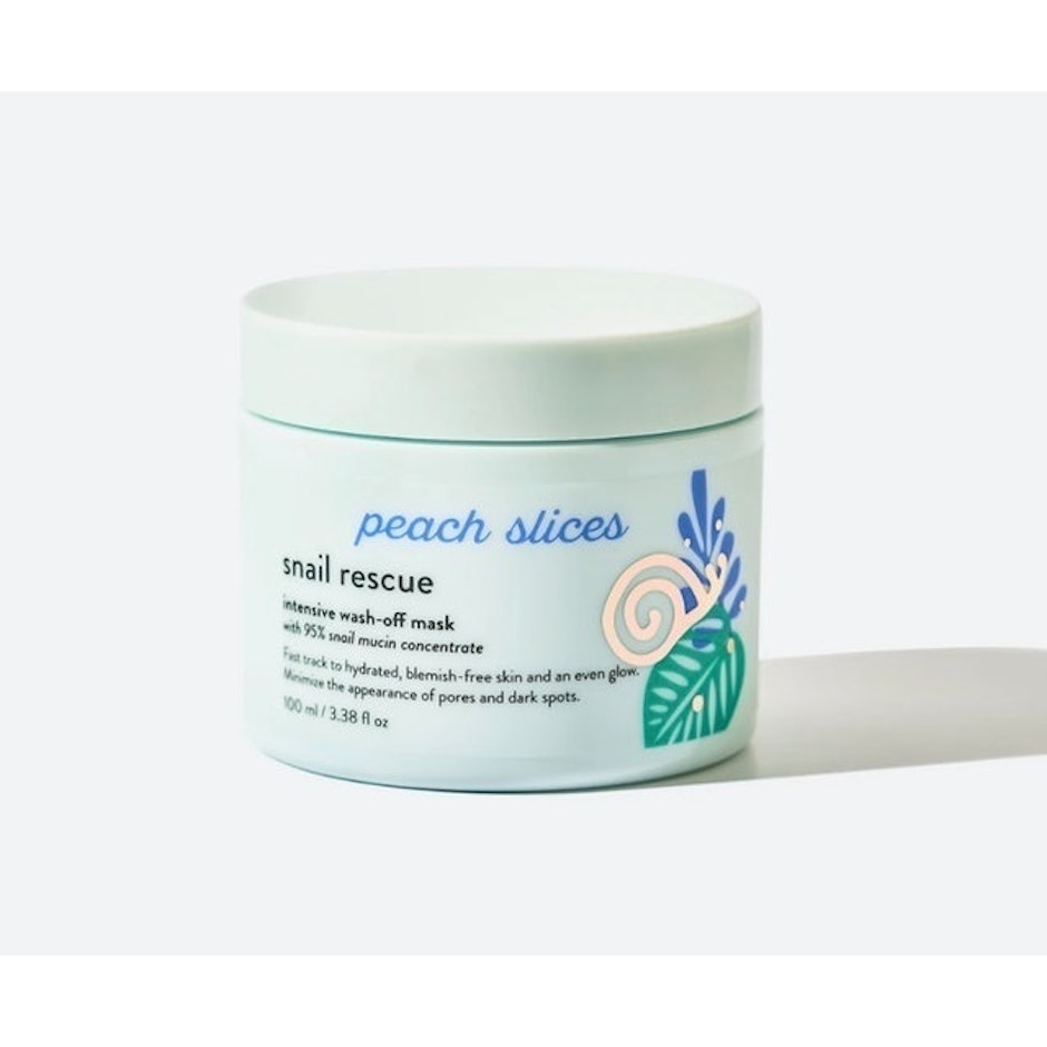 Peach Slices Snail Rescue Intensive Wash-Off Mask Image 1