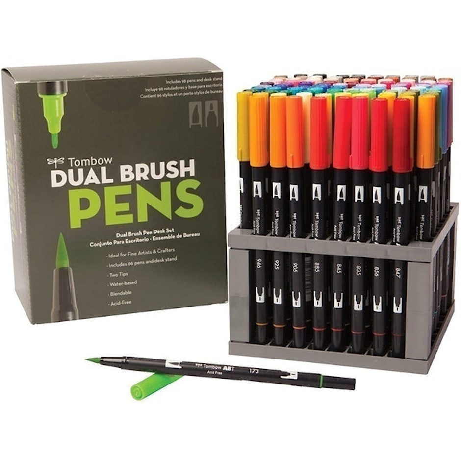 Tombow Dual Brush Pen Art Markers Image 1