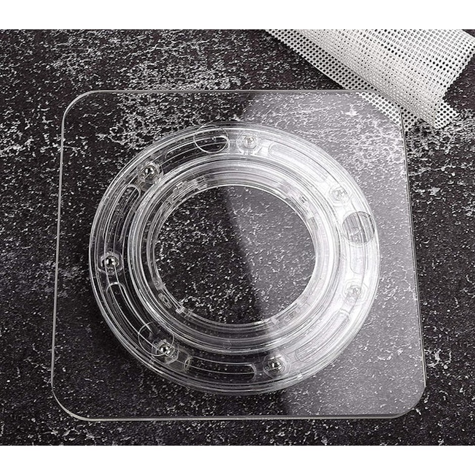 Sangle Spoffy Clear Cookie Decorating Turntable Image 1