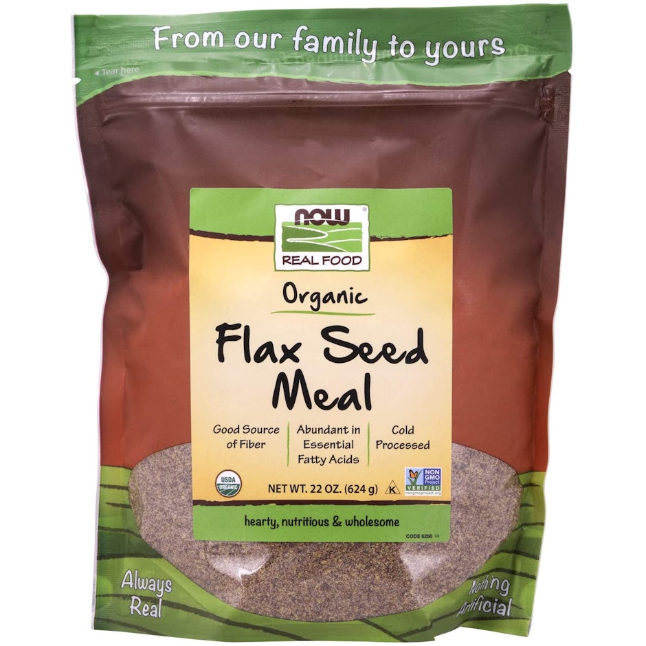 Now Real Food Organic Flax Seed Meal Image 1