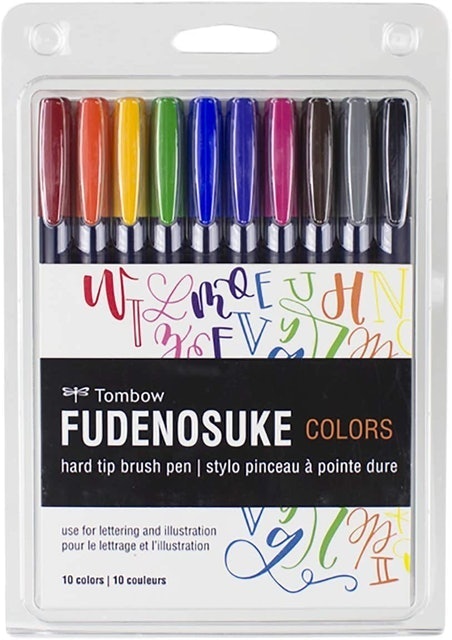 Tombow Fudenosuke Colors Brush Pens 1