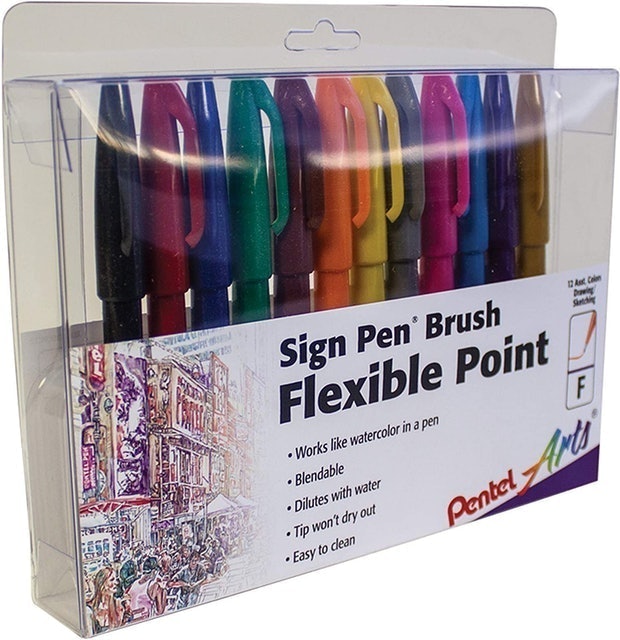 Pentel  Arts Sign Pen Touch 1