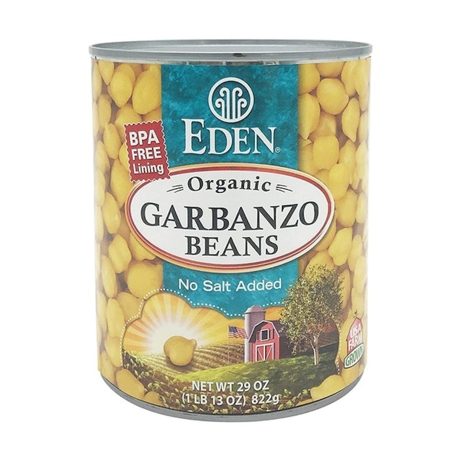 Eden  Organic Canned Garbanzo Bean Image 1