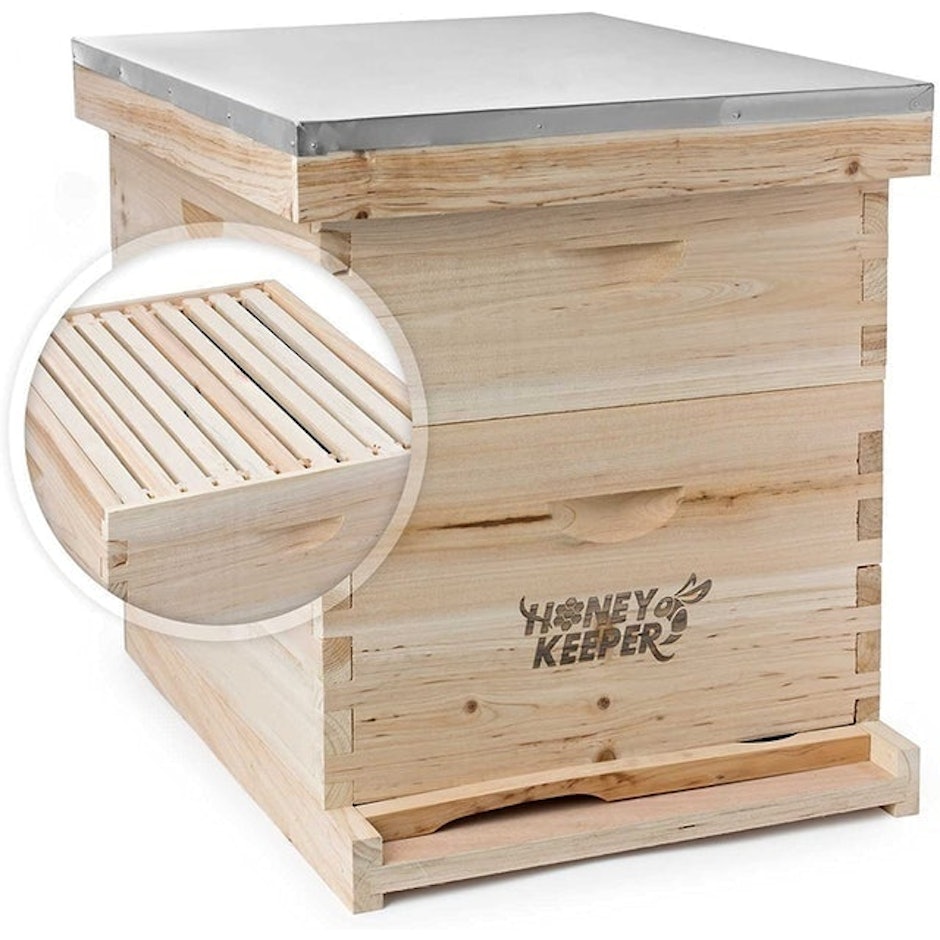 Honey Keeper Beehive 20 Frame Complete Box Kit Image 1