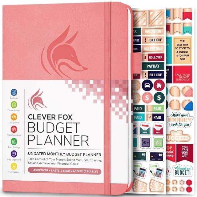 Clever Fox Undated Monthly Budget Planner 1