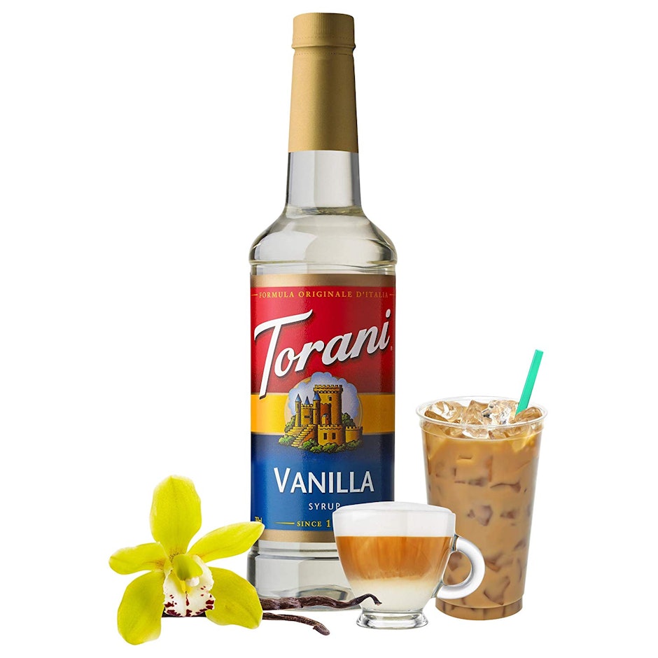 Torani Vanilla Syrup Image 1