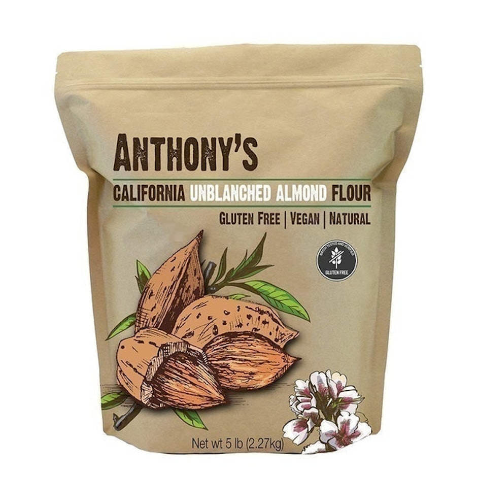 Anthony's Unblanched Almond Meal Flour Image 1
