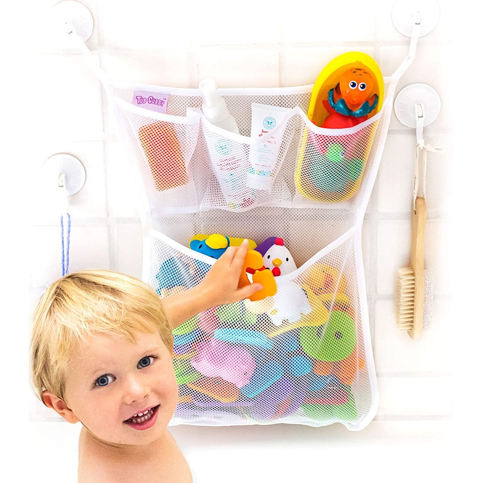 Tub Cubby Bath Toy Organizer Image 1
