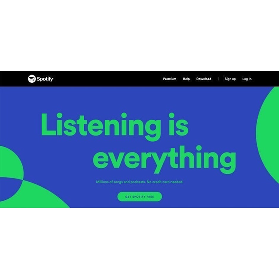 Spotify Individual Subscription Image 1