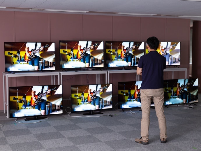 How We Tested the Japanese TVs