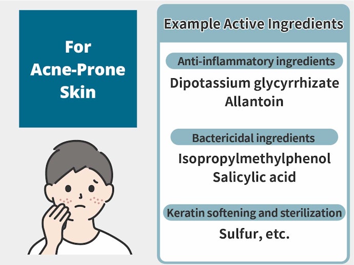 For Acne Prone Skin, Look For Anti-Inflammatory and Antibacterial Ingredients 