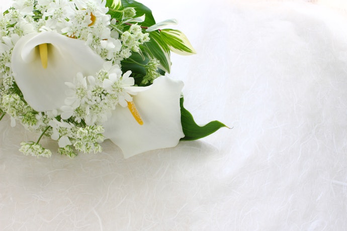 White Flowers for Sympathy