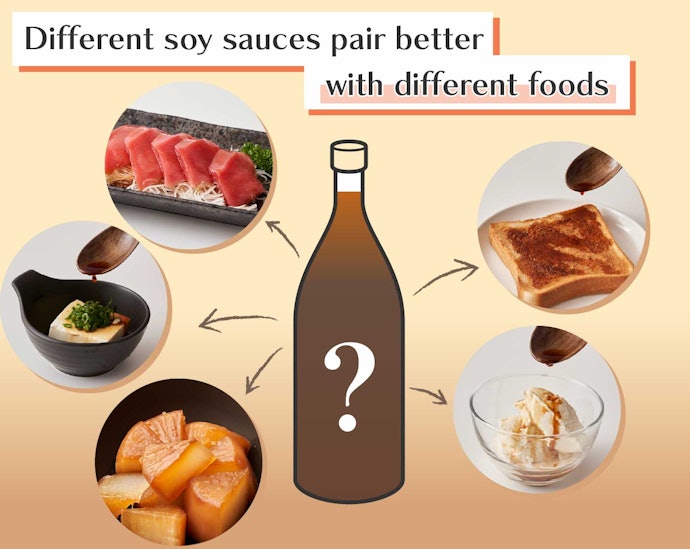 Use a Different Soy Sauce for Different Foods