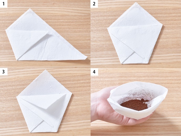 Using Paper Towels as Coffee Filters