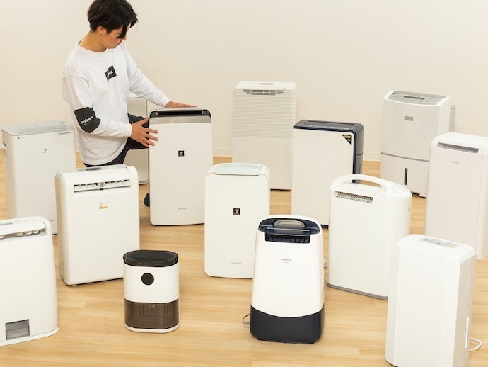 How We Tested the Dehumidifiers