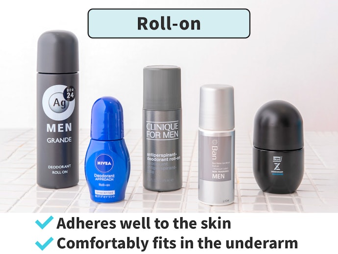 Roll ons: For Smooth and Even Application