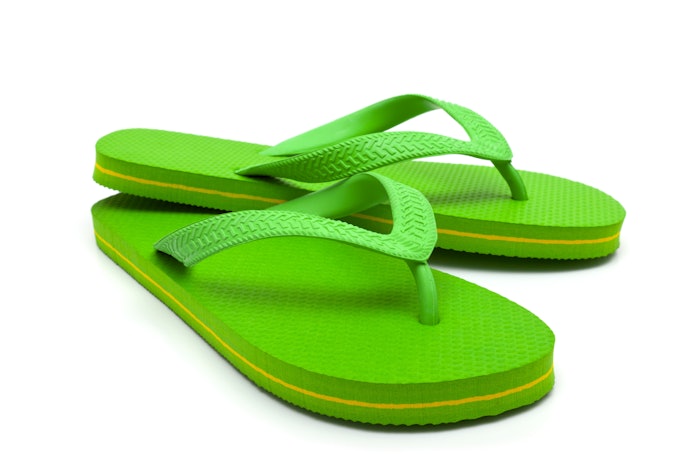 Bright Colors to Easily Find Your Flip-Flops