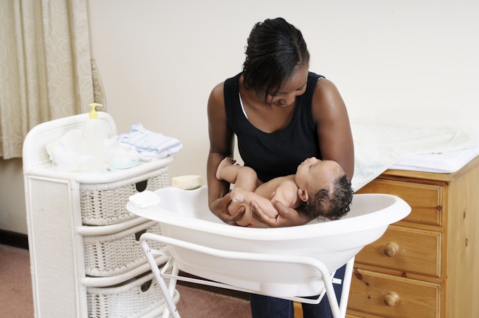 Bathtub Stands and Convertible Changing Tables Are Versatile