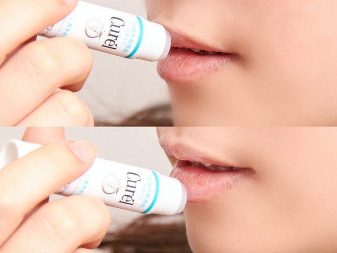 Apply Balm from Top to Bottom, Following the Creases in Your Lips
