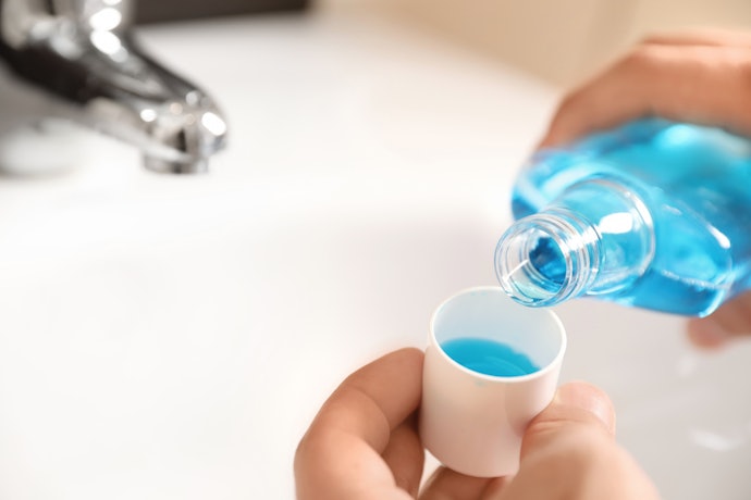 Always Use the Line inside the Mouthwash Cap to Measure the Correct Amount