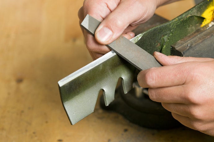 Handheld Sharpeners and Files are Great for Dull or Rusted Blades 