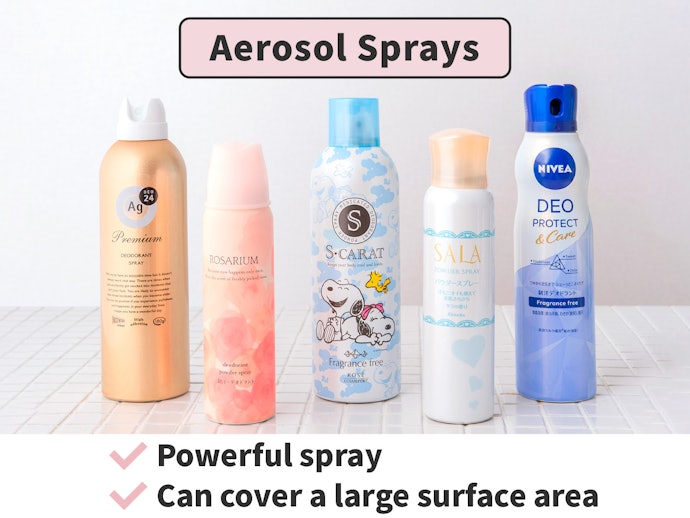 Aerosol Sprays Are Great for Freshening up Quickly