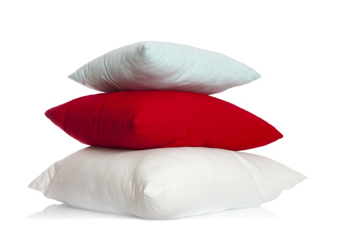 Smaller Pillows for Convenience, Larger Ones for Space