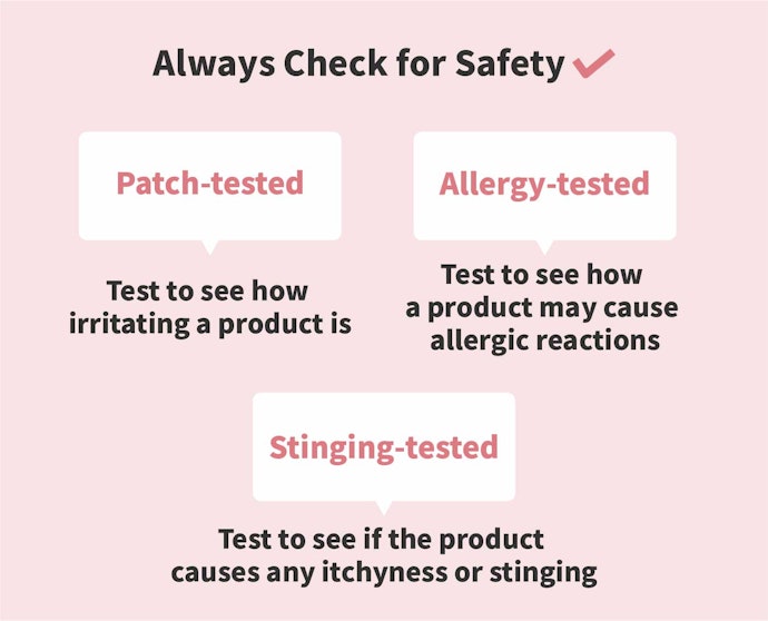 If You Have Sensitive Skin, Check for Products That Have Cleared Safety Tests