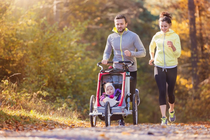 A Jogging Stroller Is Great for Exercising