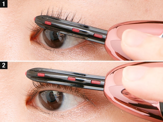 With Stick-Types, First Curl the Lashes at the Base, and Then Shape the Rest To Your Liking