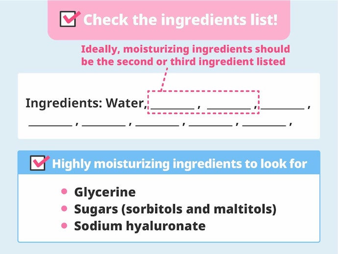 Look for Moisturizing Ingredients, Even for Oily Skin