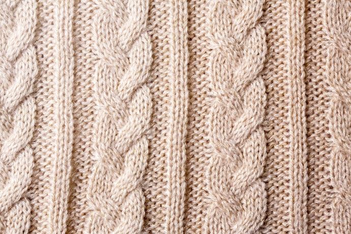 Cable Knit is Thick and Rustic 