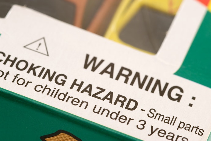 Beware of Choking Hazards