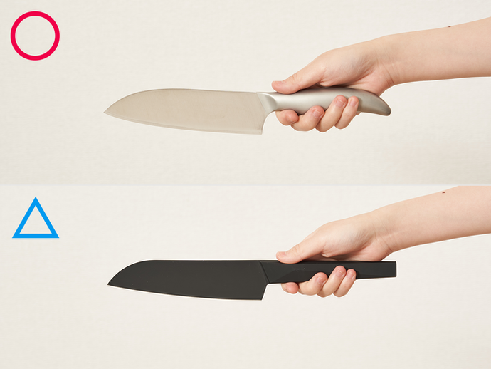 Highlights: Knives With Curved, Textured Handles Were Easier to Use