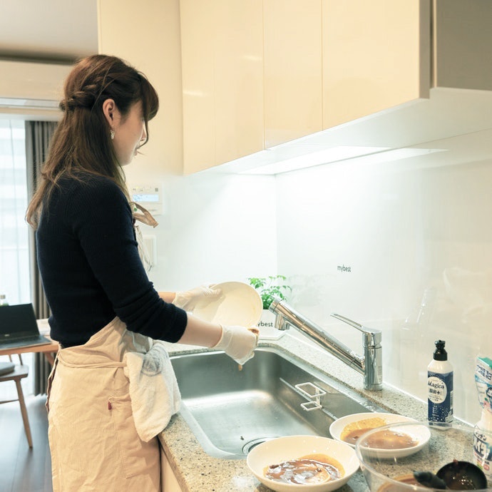Test ① Did it Clean Dishes Well?