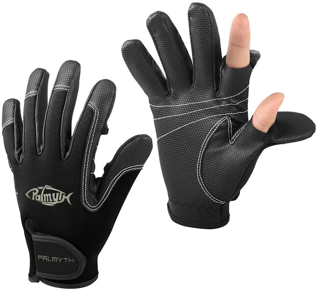 Palmyth 2 Cut Neoprene Fishing Gloves 1