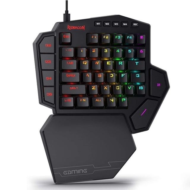 Redragon One-Handed RGB Mechanical Gaming Keyboard 1
