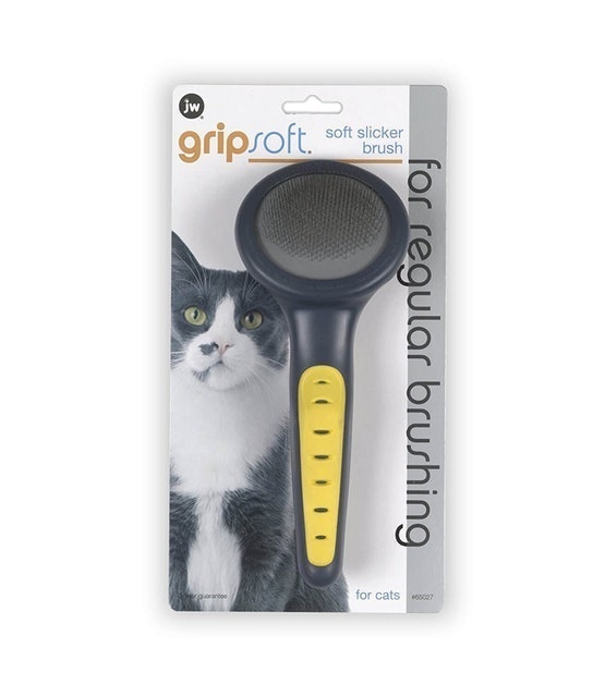 JW Pet GripSoft Cat Slicker Brush 1