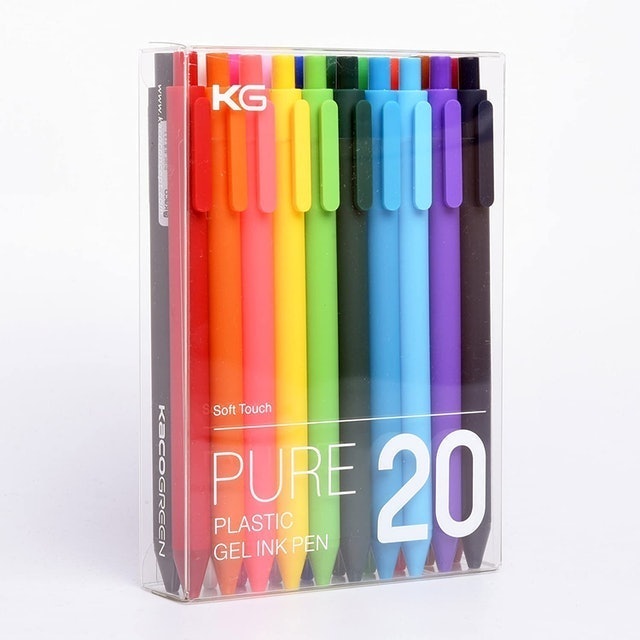 Kaco Pure Plastic Gel Ink Pens 1