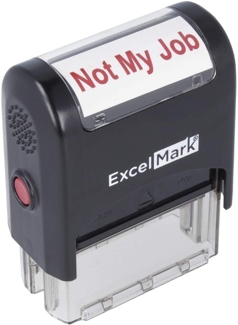 ExcelMark Self-Inking Novelty Message Stamp 1