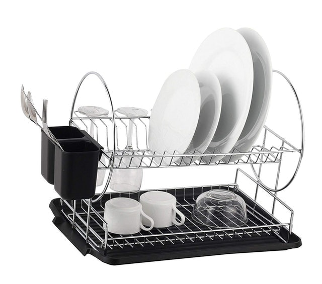 Neat-O 2-Tier Dish Rack with Drainboard 1