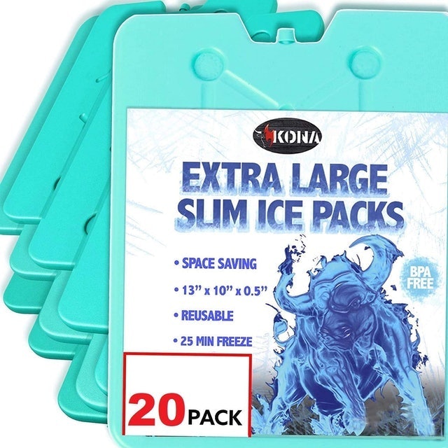 Kona Extra Large Slim Ice Packs 1