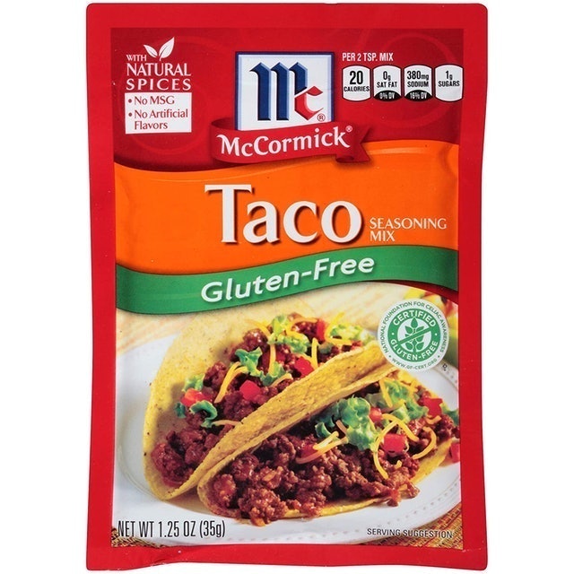 McCormick Gluten-Free Taco Seasoning Mix  1