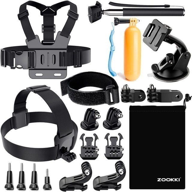 Zookki Action Camera Accessories Kit 1